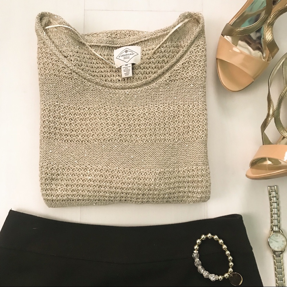 St John's Bay | Gold sweater